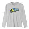 Freight Train CSX Engine T Shirt vintage Washed graphic Unisex Stretched Stylish Versatile homme Soft designer clothes