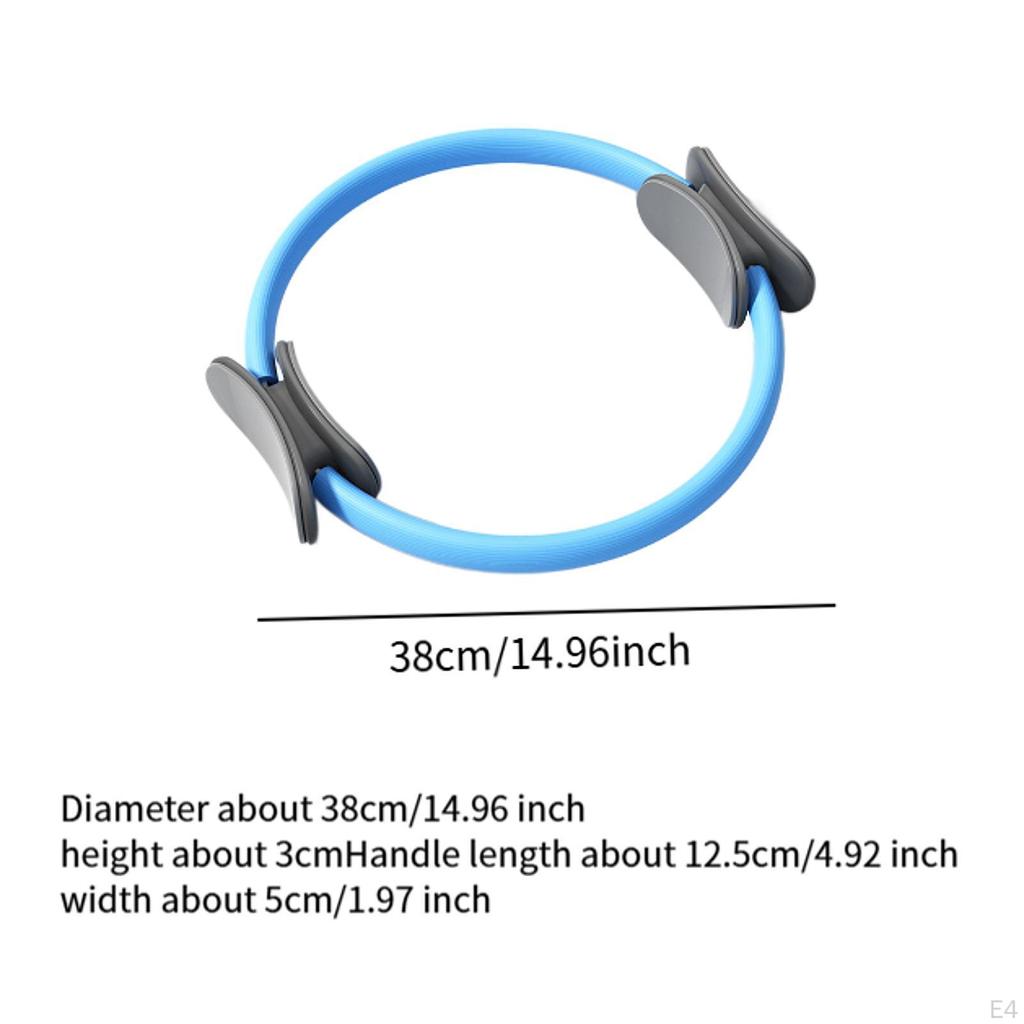 Pilates Ring Kreis Fitnesskreise Elastisch Zuhause Yoga Zubehör Training Übung Oberschenkel