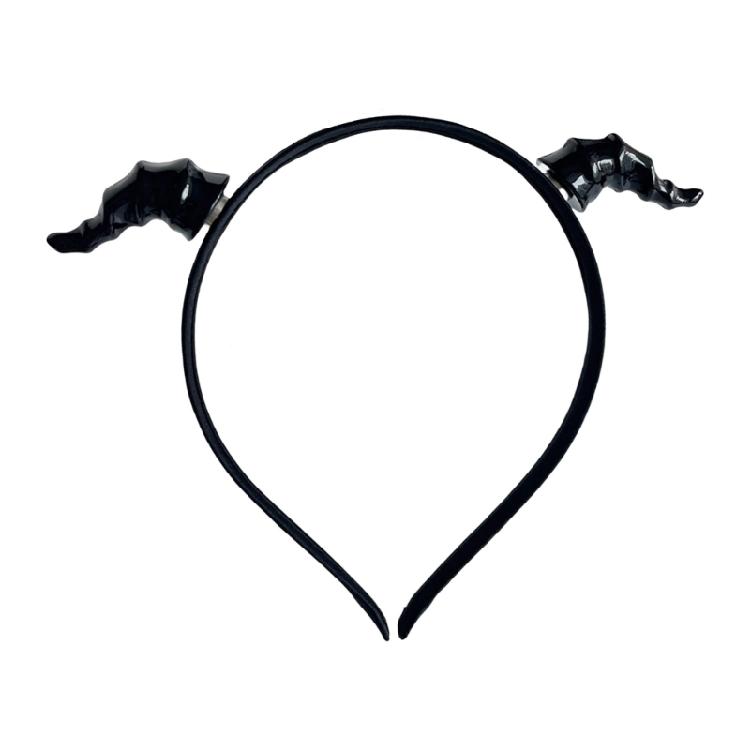 Detachable Devil Horn Hairband For Kids Adult Halloween Costume Parties RolePlay Theme Event Anime Hair Decoration