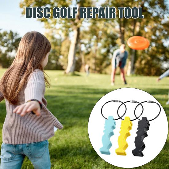 Repair Tool for Disc Golf 3D Printed Disc Golf Edge Maintenance Tool Sports Flying Disc Tool for Scratch Stains Repair Polishing