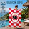 Royal Antwerp Fc Crest Beach Towel, Quick-drying, Easy to Care for, Suitable for Both Fitness and Beach Vacations,Sports Essential