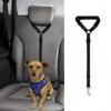 Pet Polyester Seat Belt Dogs Cats Ride On A Car with Fixed Protective Ropes Car Headrest Restraint Adjustable for Safety Rope