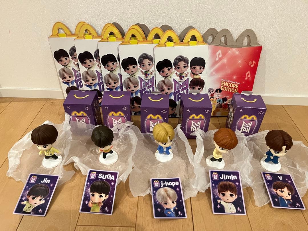 

[Б/У] BTS McDonald s Happy Meal Tiny Tan