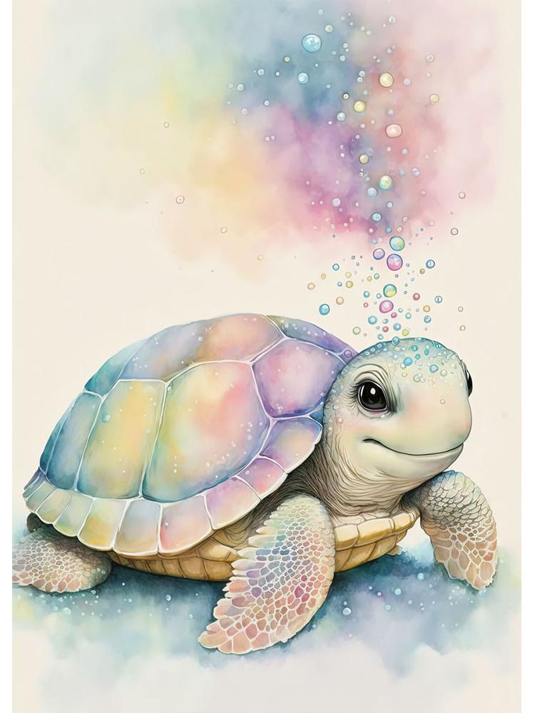 Aquarell Verträumte Tiere Poster Leinwand Malerei Niedlichen Tiere Bär Eule Löwe Nordic Wand Kunst Für Kind Kinderzimmer Home Decor