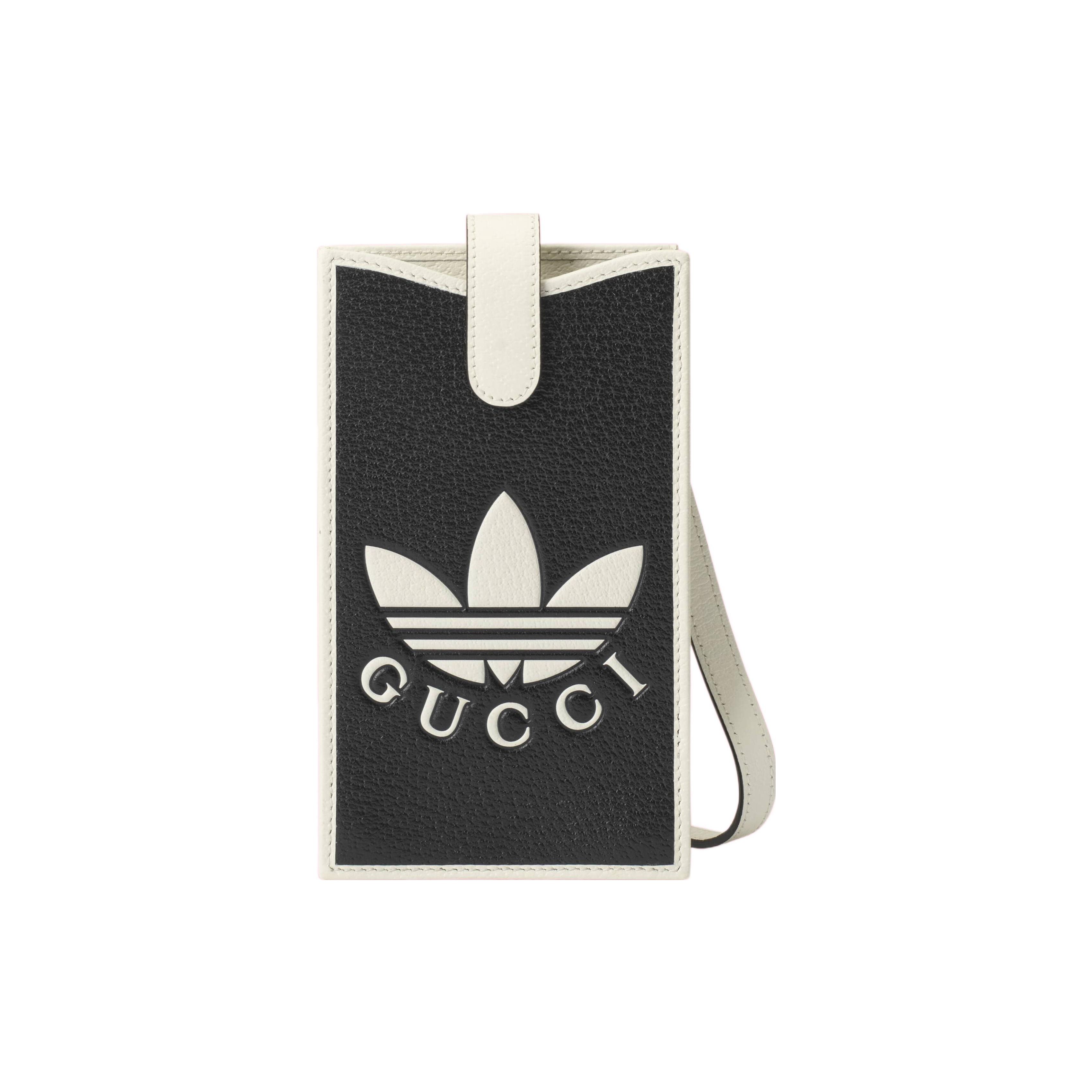 

Gucci Trefoil Leather Mini Crossbody Bag Black White Daily Streetwear 702203-UZ3BT-1057 Basic Set (Bag+Dust Bag)