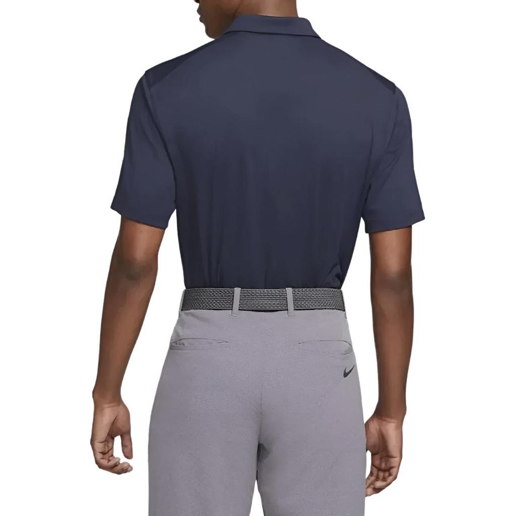 Men's Nike Dri Fit Polo Shirts Men's Marine Blue Polo Collar Moderate Other