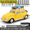 1:24 Volkswagen Beetle Camping Modified Car Alloy Metal Diecast Model Car Home Trendy & Desktop Display Ornament Birthday Gifts