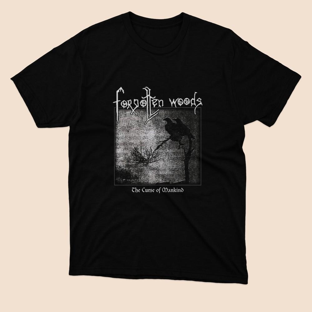 Limited Forgotten Woods The Curse of Mankind T-shirt Black XL