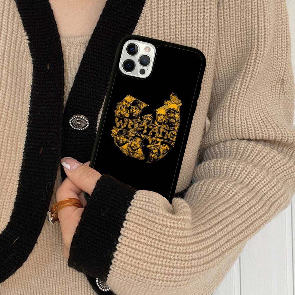 Band W-wu Classic T-tang PC+TPU Protective Phone Case For IPhone 17 16 Pro Max 15 Plus 14 13 12 11 Cover