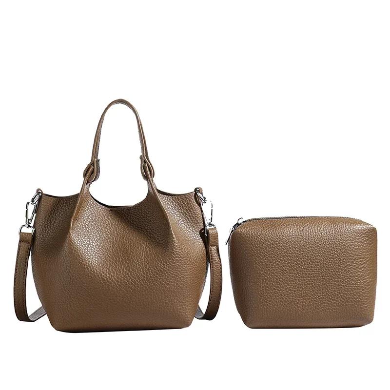 Women's Crossbody Bag Large Capacity New Versatile Autumn and Winter Elegant and Sophisticated Water Bucket Bag