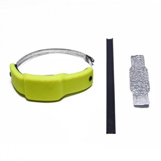 

Universal Motorbikes Muffler Exhaust Slider Frame Protector control deslizante de escape жовтий