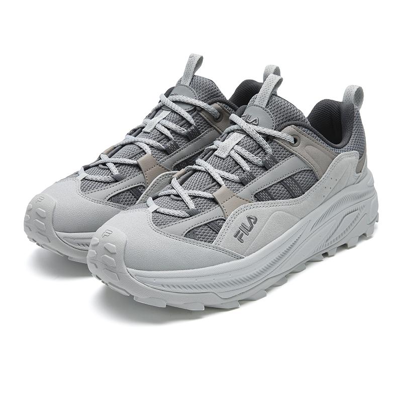 FILA Trek 2 Starry Sky Fashion Retro Personality Trendy Comfortable Sports Lightweight Low-Top Casual Shoes Men Casual Shoes Pigeon-Gray F12M542123FWA