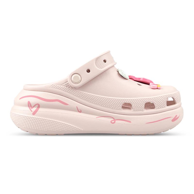 Crocs Crush Clog MM Dream Builder Trick-or-treating Doll Dopamine Fun Dreamy Hand-painted Playful Hole Shoes Unisex Quartz Powder