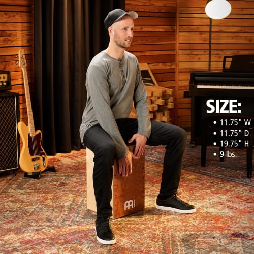 MEINL Percussion Snarecraft Cajon SC100AB