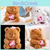 Cuter Plush Toy Sitting Bear Stuffed Animal Gift For Kids