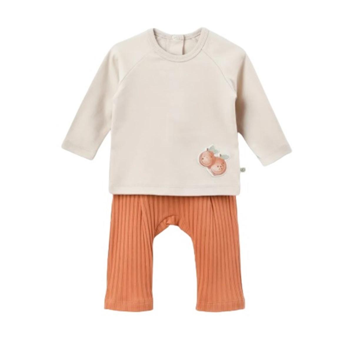 

Bibaby Biorganic Summer Fruit Set of 2 59729 Light Cream Caramel