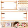 Wooden Embroidery Scroll Frame Adjustable Needlepoint Stretcher Frame Rotated Cross Stitch Scroll Frame Quilting Sewing Projects