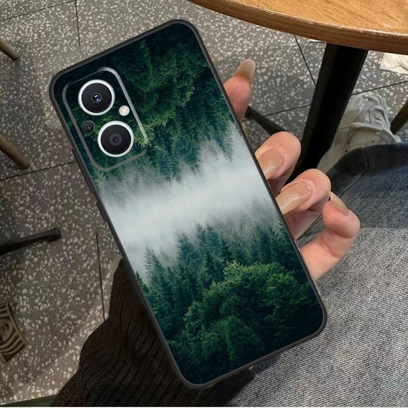 Beautiful Mountain Forest Nature For OPPO Reno 7 8 Lite 8T 14F 13F 11F 12F 10 11 12 13 14 Pro OPPO Find X9 X8 X5 X6 Pro Case