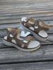Women's 2026 Summer Velcro Sandals: Large Size, Comfortable, Lightweight, Breathable Beach Shoes with Thick Sole