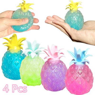 Decompression Pineapple Squeeze Toys Sensory Stress Relief Stretch Sensory Balls Anxiety Relief Fidget For   Gift