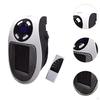 Wall Outlet Heater Small Quiet Space for Kitchen Bathroom Home Office With Remote Control