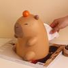Capybara Cartoon Tissue Box - Cute Creative Desktop Paper Storage for Living Room
