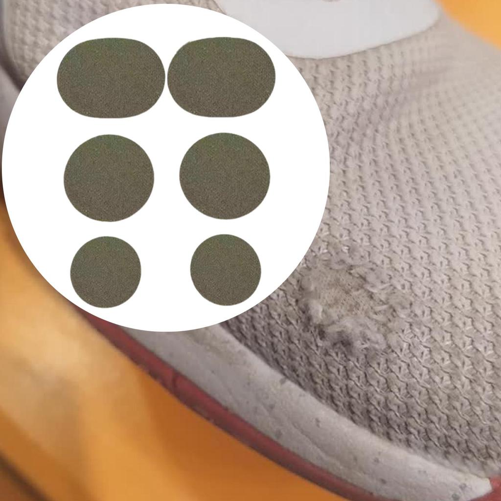 Self-Adhesive Hole Repairs 6 Pieces Shoe Repair Patch Breathable Shoe Patches for Running Sneakers Dance Work Boots Baby Clothes