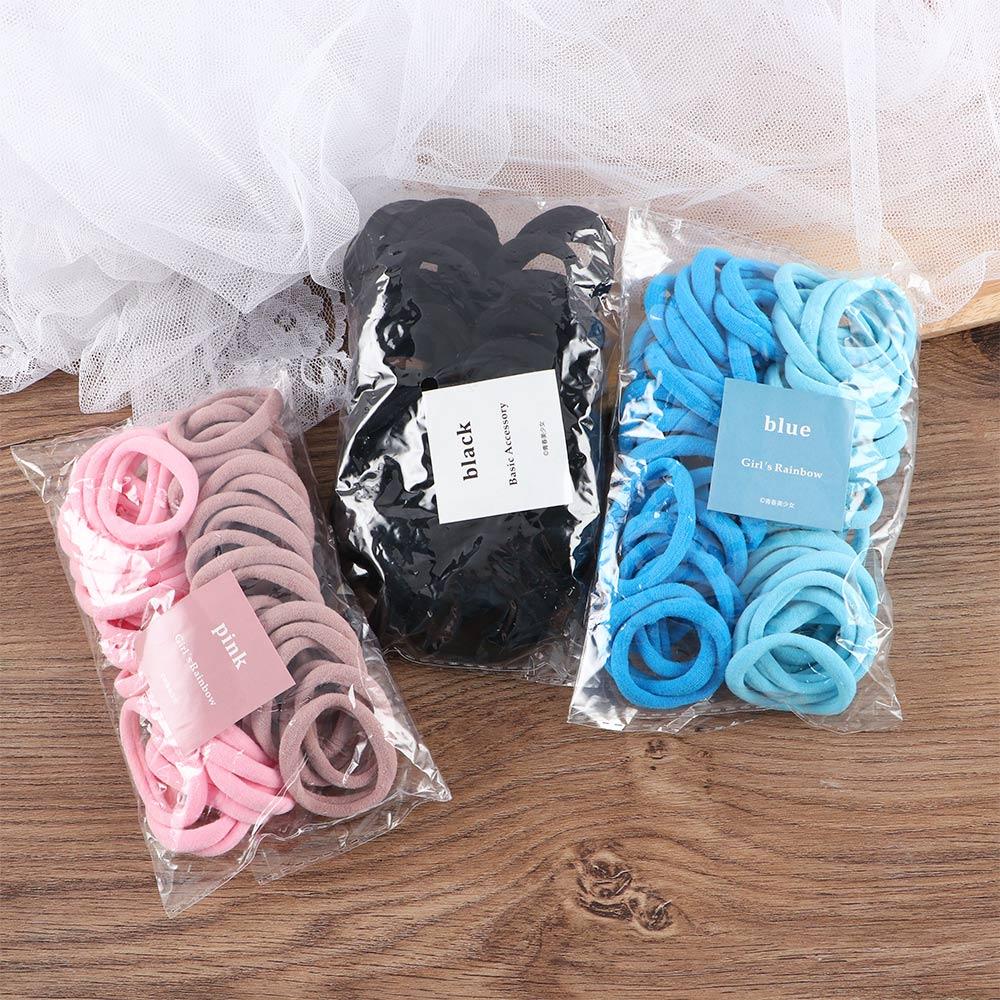 Ring Candy Color Korean Style Hair Rope Elastic Rubber Band Women Ponytail Holder Hair Accessories