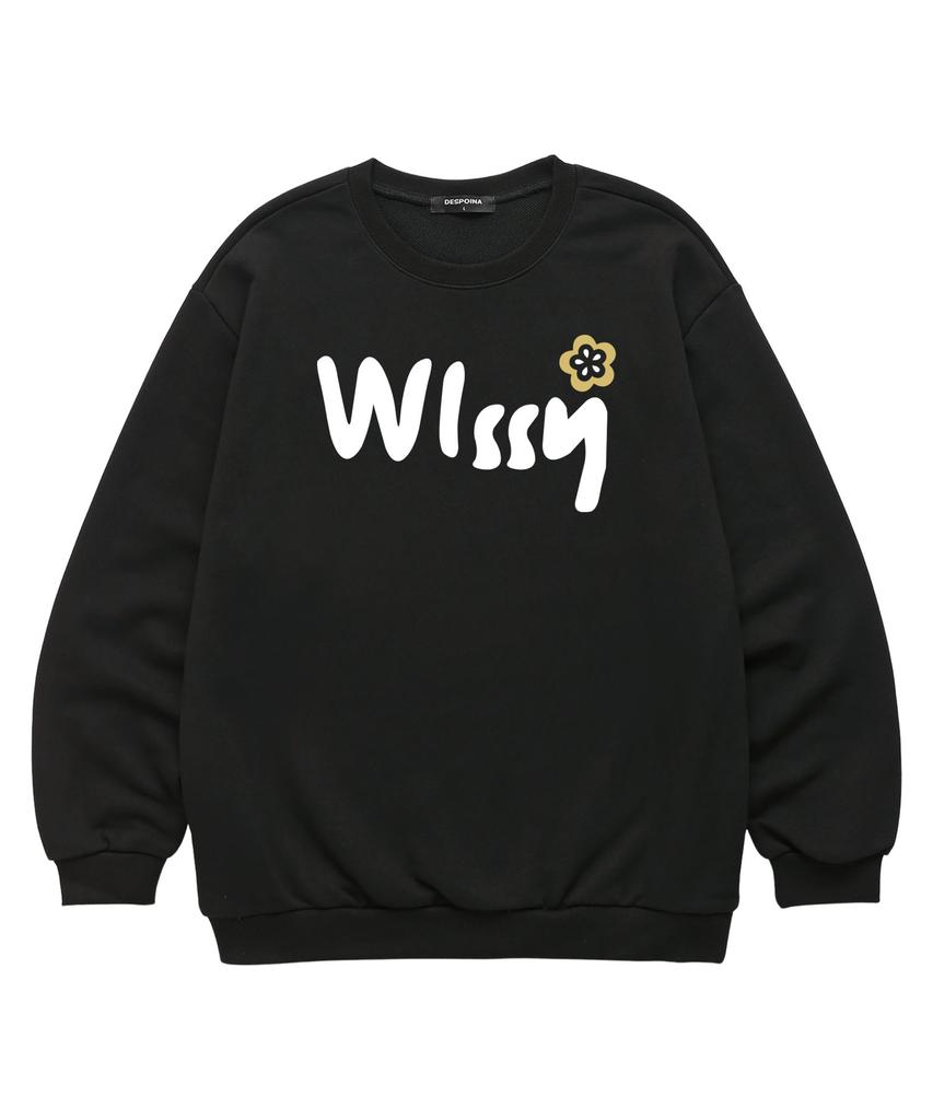 Wissi Wissy Bloom Sweatshirt (Wls031) Black