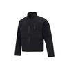 Solid Color Sports Casual Jacket for Men, Black
