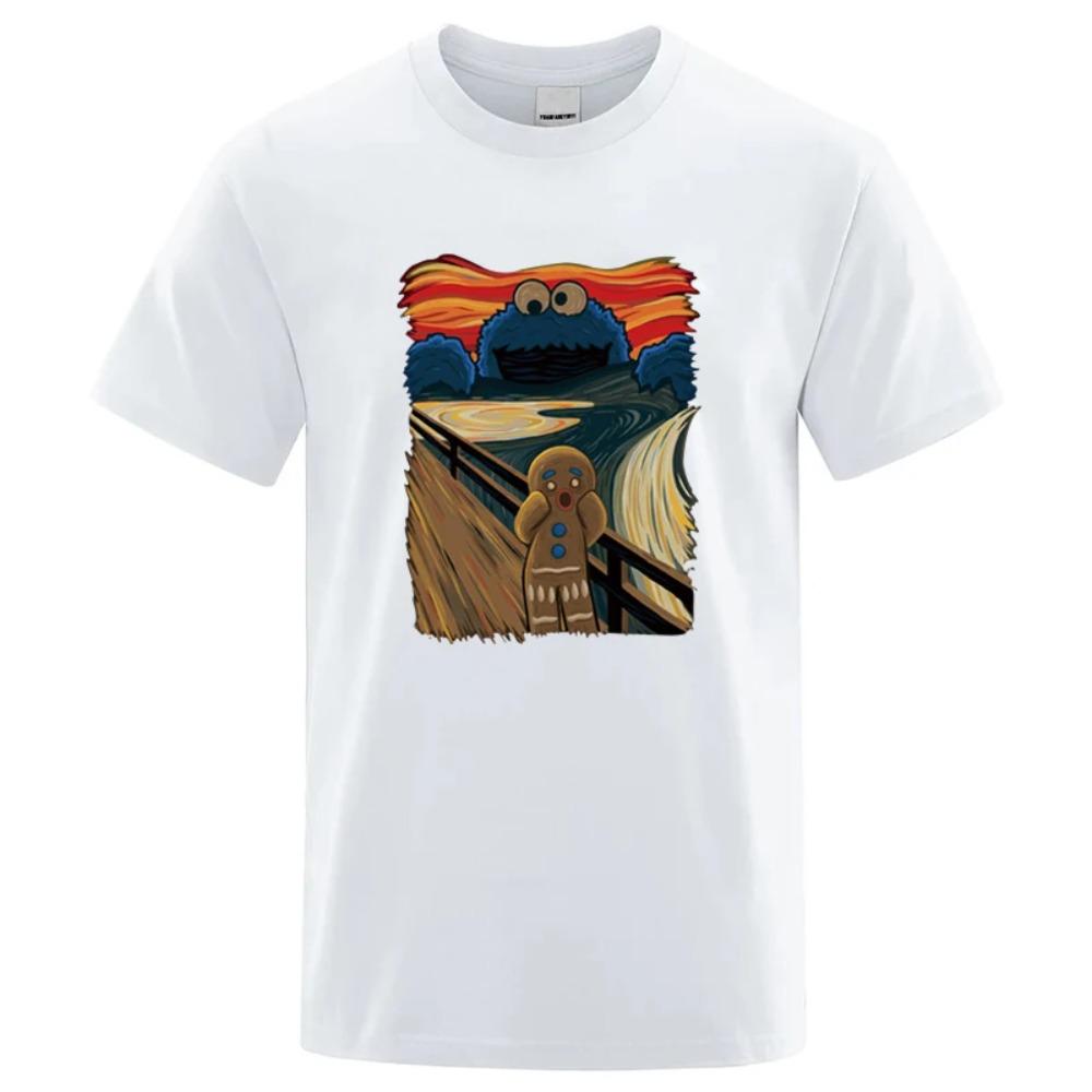 Summer Men's High Quality T-shirt 100% Cotton Short Sleeve Print Casual Loose Men T Shirt O-neck Male T-shirt Male Tees  for Men