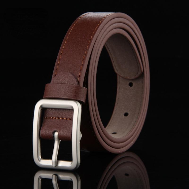 Young Boys' Kids PU Leather Belt Single Prong Buckle Waistband Casual