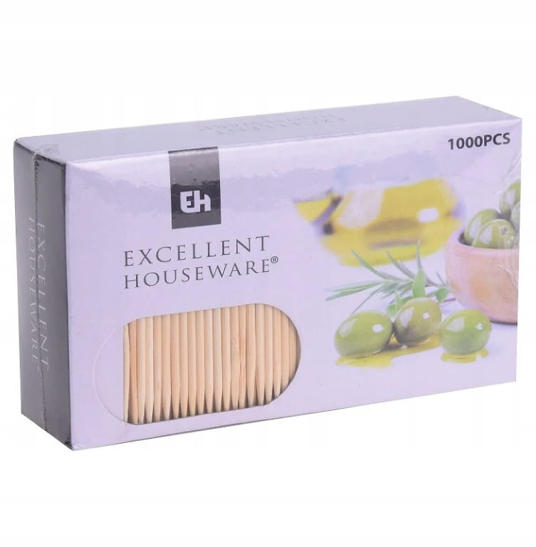 Toothpicks 1000 pcs bamboo wooden 65 cm