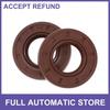 Oil Seal Seal Ring Rotary Shaft Seals FKM Rubber 22x42x8mm Brown 2Pcs