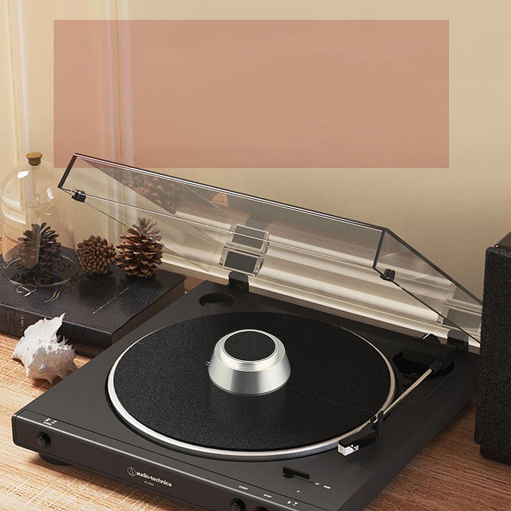 Disc Record Stabilizer for LP Vinyl Record Player, Turntable Record Clamp HiFi Noise-reduction Vibration Balance