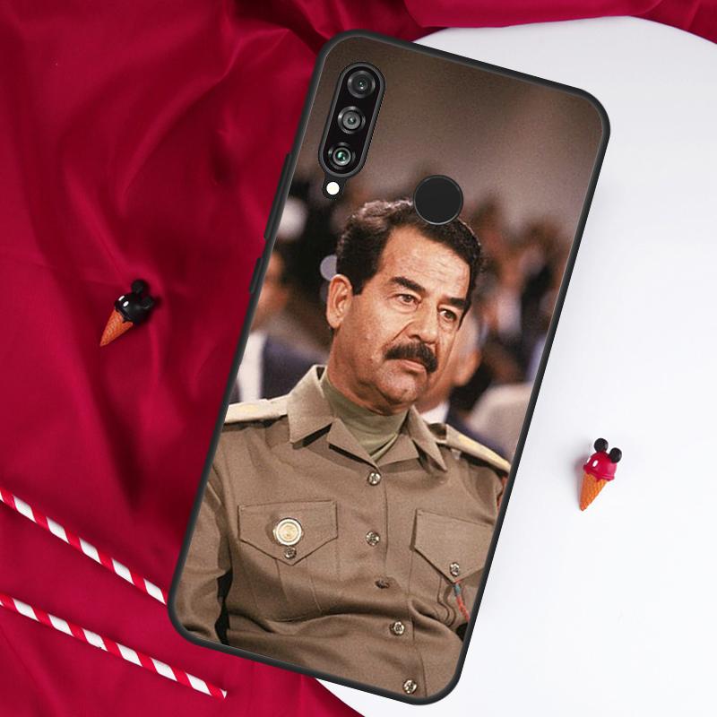 

Saddam Hussein Iraq For Huawei Nova Y90 Y70 Y60 Y72 Y73 Y61 Y91 7i 8i 11i 12i 12s 9 10 SE P20 P30 P40 Lite Case Huawei P30 Lite