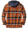 Men's Autumn/Winter Plaid Hooded Cotton Jacket 