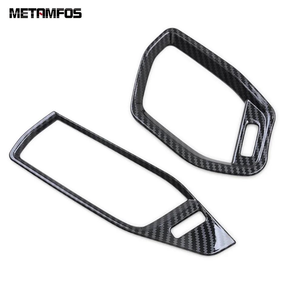 For Ford Focus -   2024 Carbon Fiber Side Front Air Condition AC Vent Outlet Cover Trim Interior Car Accessories