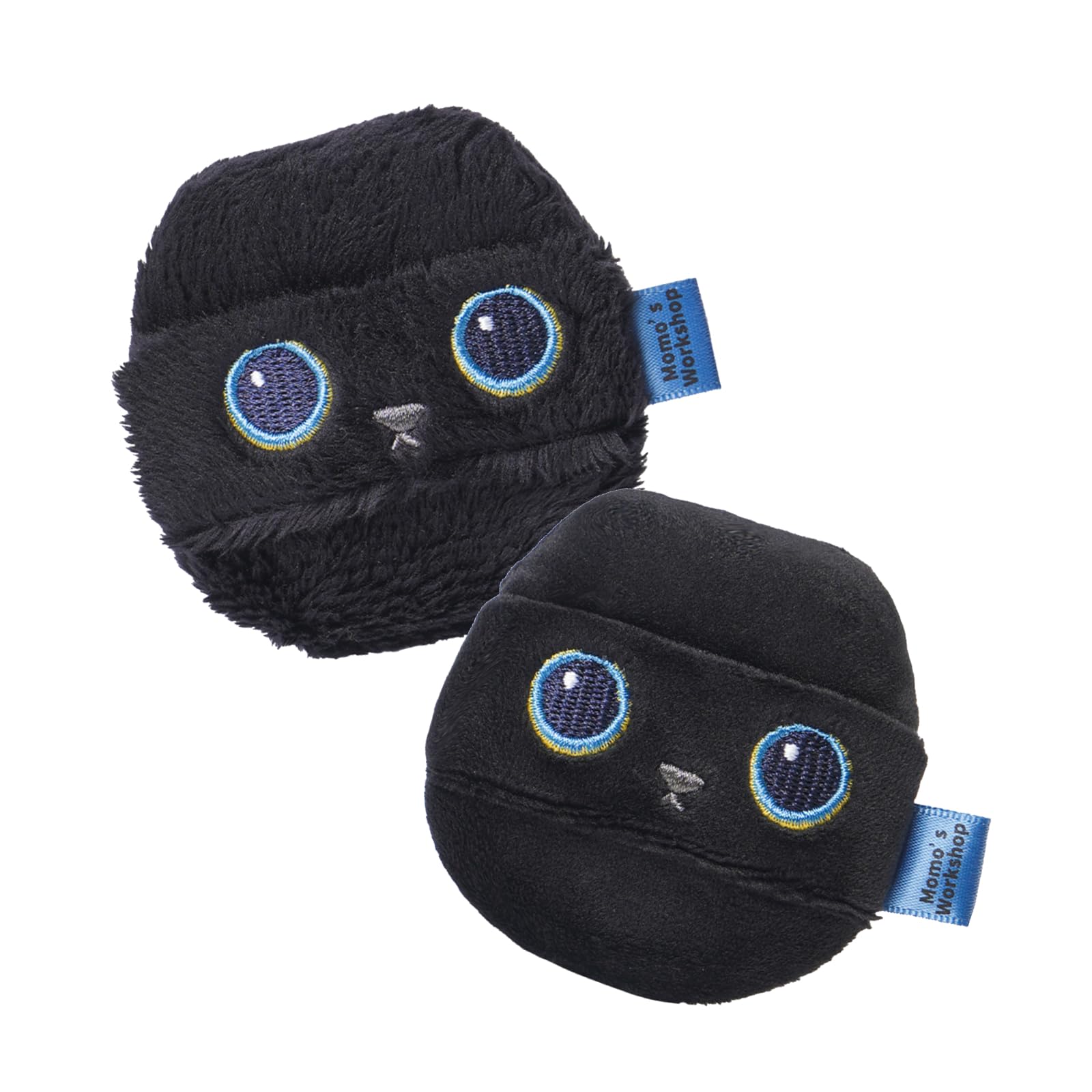 

Workshop Милая пуховка для пудры Пушистая бархатная пуховка Быстрая фиксация Подходит для органайзера для пудры 2 шт. Черный Набор Momo s, + Косметика, +