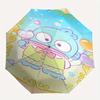 HangYodon Automatic Folding Umbrella-Simple 8-Rib Design, Bright Cartoon Pattern, Durable Iron Frame, Suitable For Travel, Outdoor, Beach-Cu