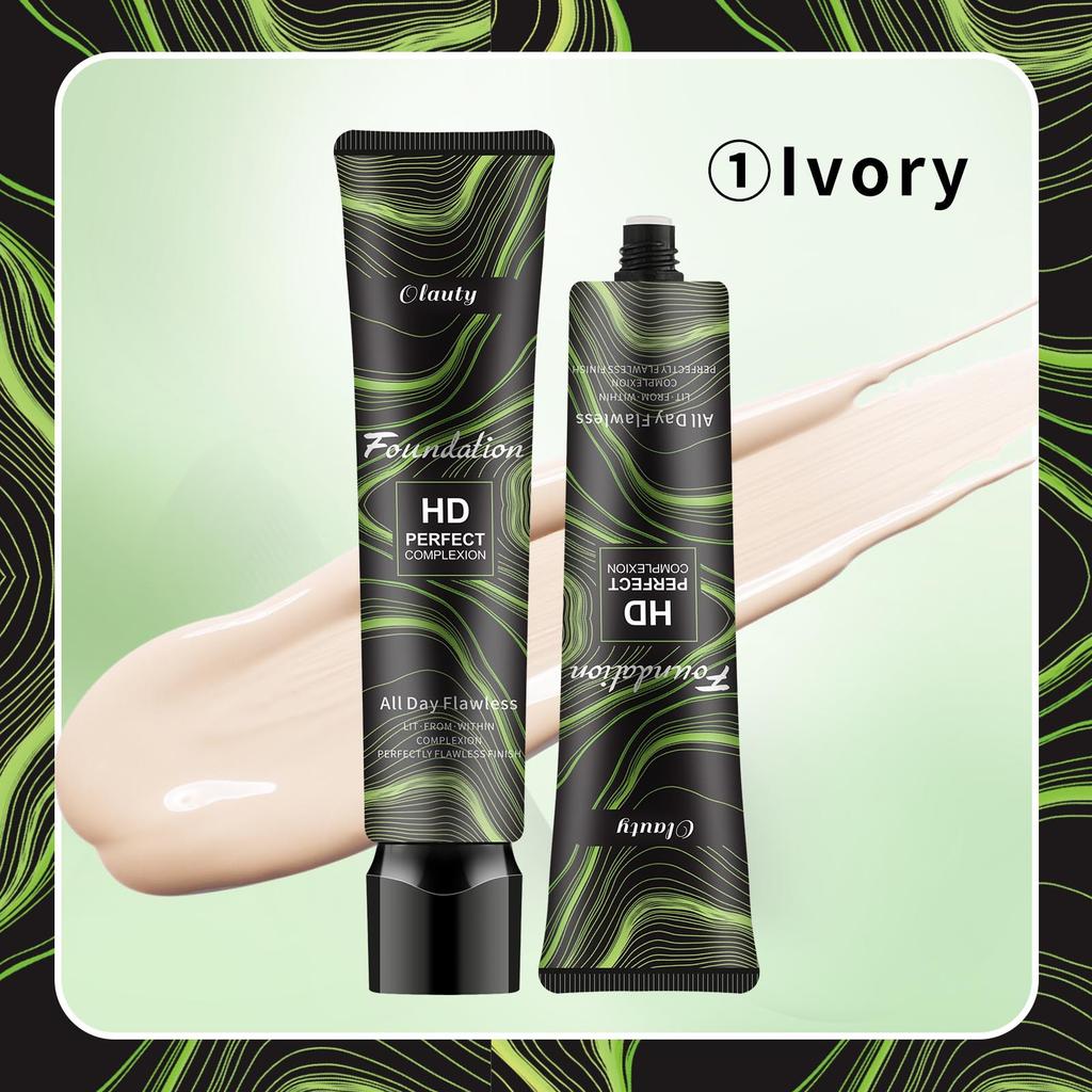  Waterproof Liquid Foundation 30g Concealer, Moisturizing, Suitable for All Skin Types