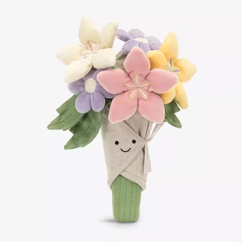 Handheld Plush Flower Toys Home Parties Eternal Flower Decorations Christmas Lovers Thrift Clubs Props Gifts 1pcs