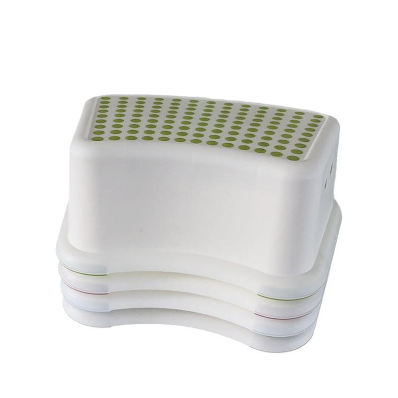 Children's Plastic Bathroom Footstool - Small, Portable & Heightening.