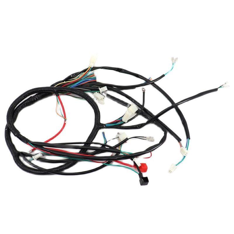 Complete Electrics Wiring Harness Cable Assembly, Wire Line for Motorbike Scooter ATV Quad Car Electrical Component for Londing