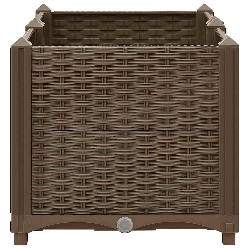 vidaXL Hochbeet 80x40x38 Cm Polypropylen