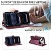 Suitable for Apple17Diamond-embellished starry sky leather case16E Card slot phone case15Plus Flip14Protective Sleeve