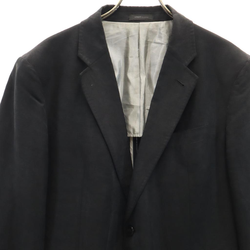 Armani Collezioni Linen Blend M&M's Tailored Jacket 50 Black Blazer Men's Used