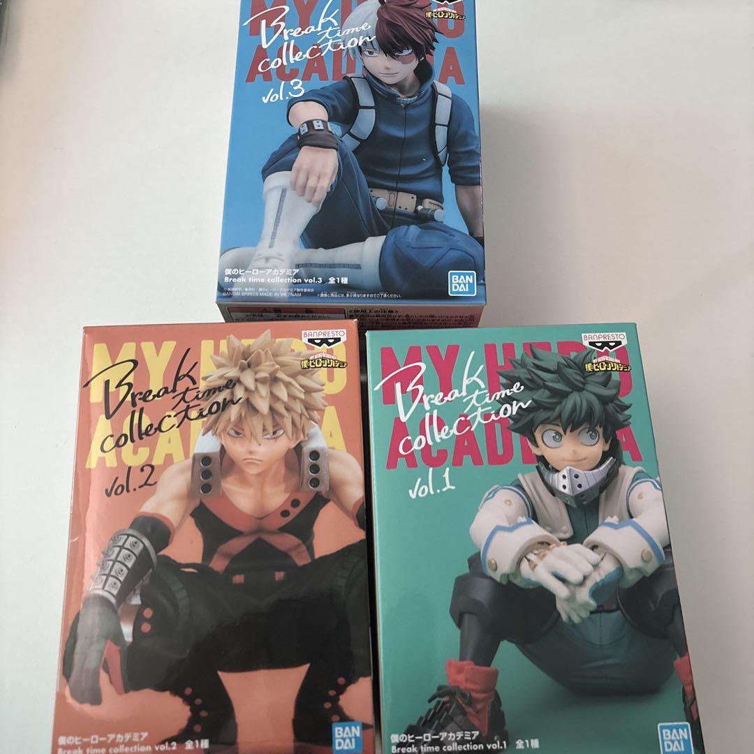 

[USED] My Hero Academia Heroaka Izuku Midoriya Katsuki Bakugou Shoto Todoroki Figure