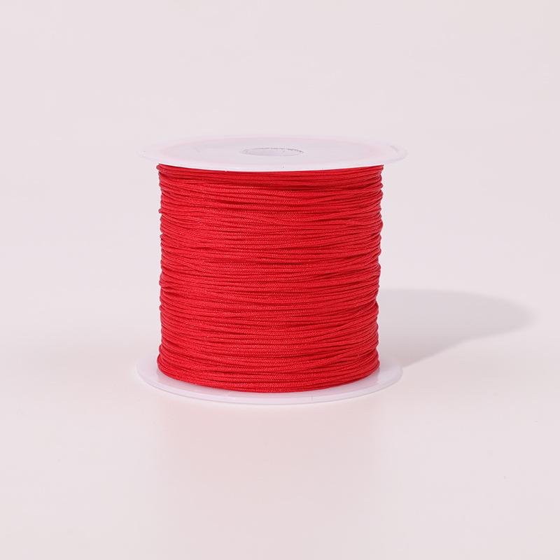 DIY Pearl Stringing Thread - 0.4mm, No. 71: Ideal for Handmade Bracelets, Necklaces, and Lanyards with Jade or Pearl.