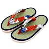 Takeharu Tatami Zori Size Comfortable with Sponge Soles and Round Indoor and Outdoor Made of Rush Available In Left and Right Koiyu Small Women's